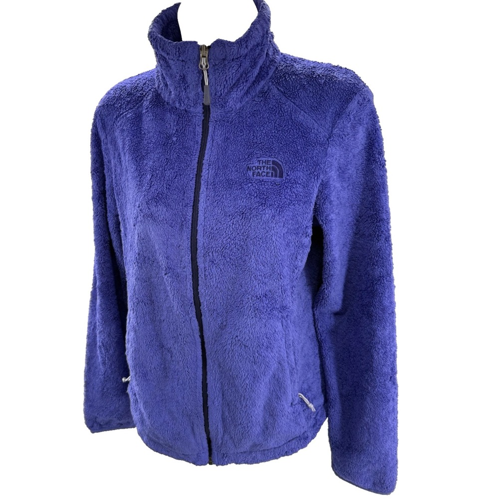 The North Face Osito‎ Fleece Jacket Full Zip Purple Womens Small